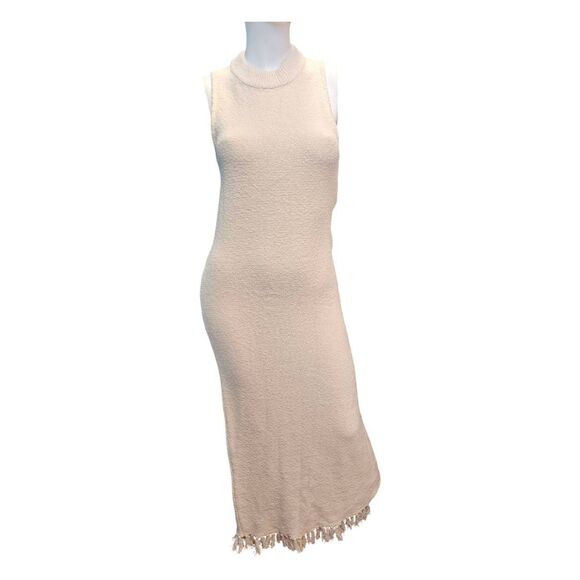 House of Harlow 1960 Dresses & Skirts - House of Harlow 1960 Cream Fringed Maxi Dress Womens Size Small